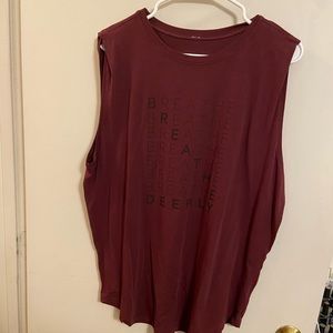 Lululemon Graphic Muscle Tank